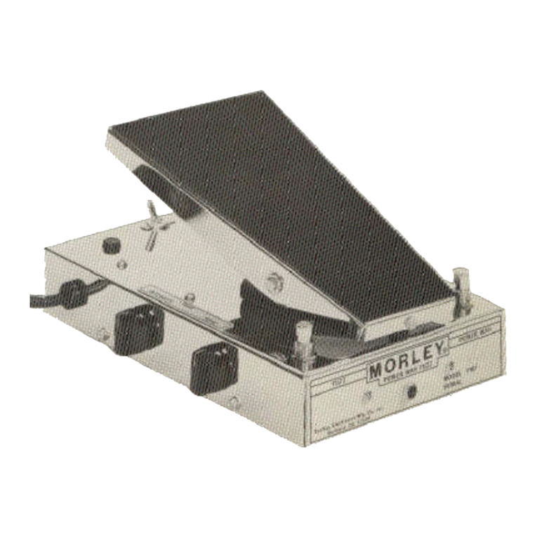 MORLEY Power Wah Fuzz User manual