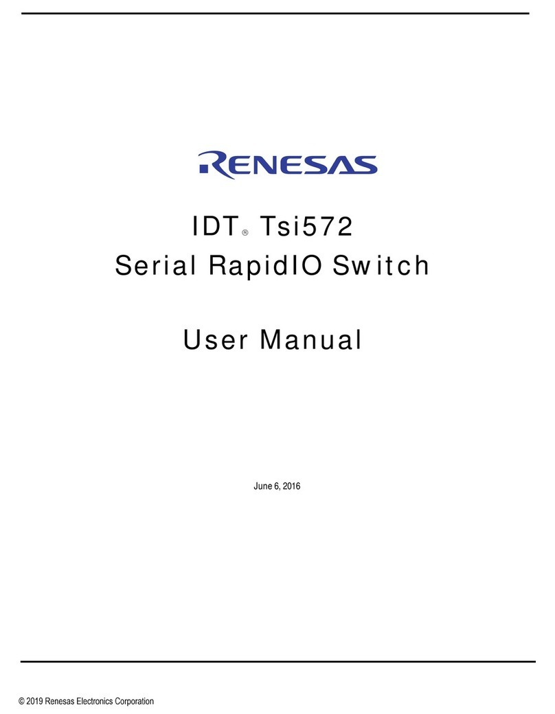 Renesas IDT Tsi572 User manual