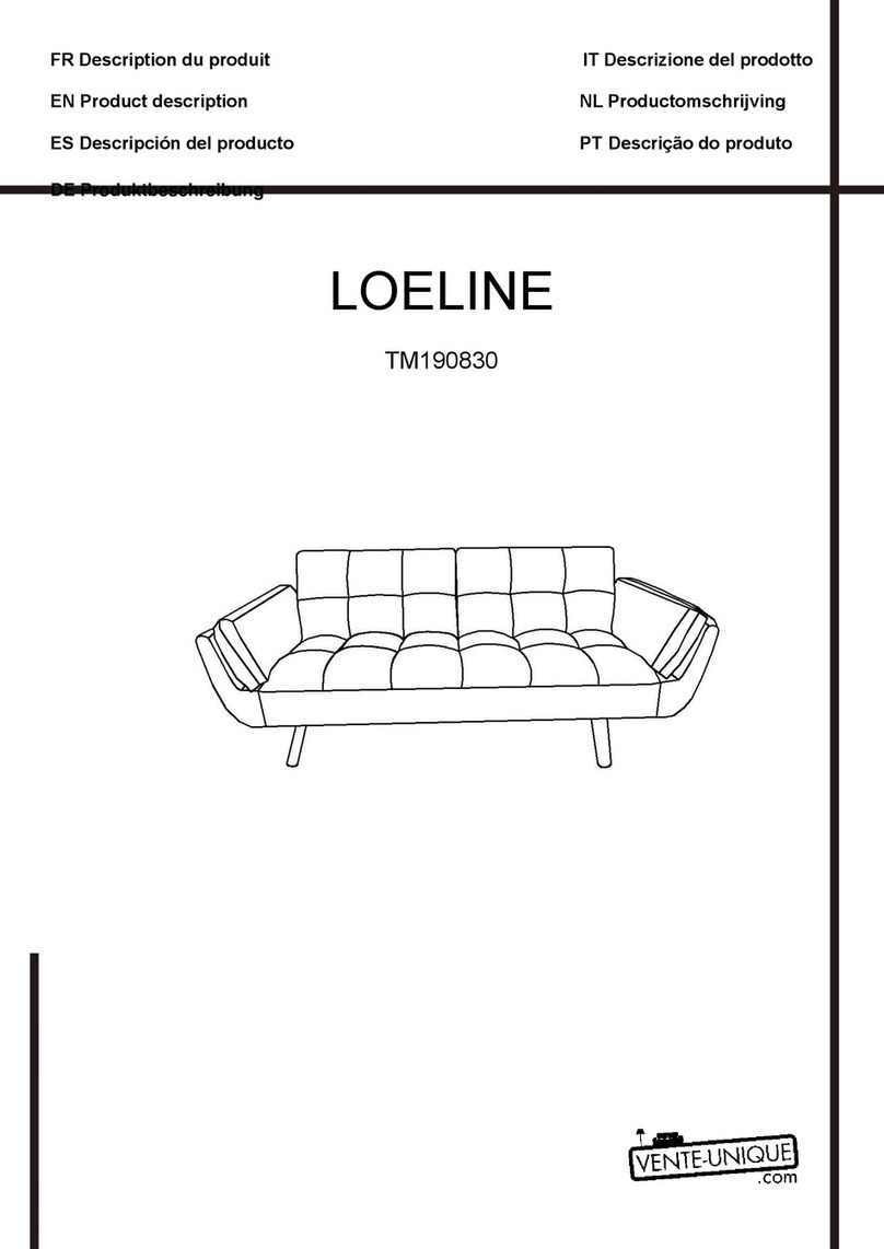 Vente Unique LOELINE TM190830 Technical specifications Vente Unique LOELINE TM190830 Technical specifications