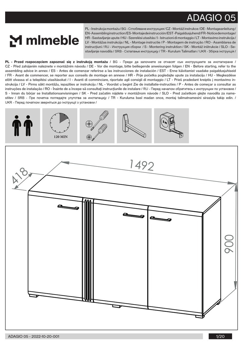 mlmeble ADAGIO 05 manual mlmeble ADAGIO 05 manual