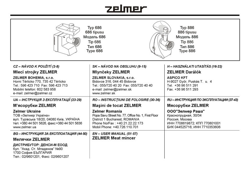 Zelmer 686 manual
