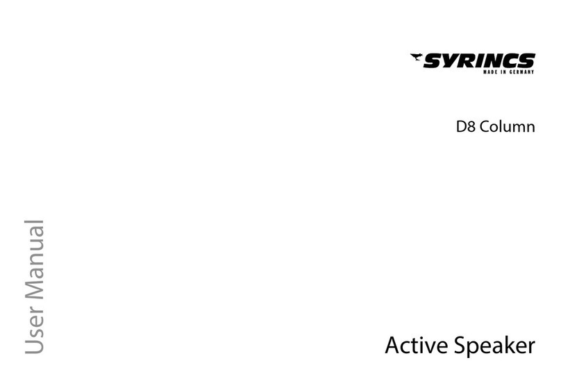Syrincs D8 Column user manual