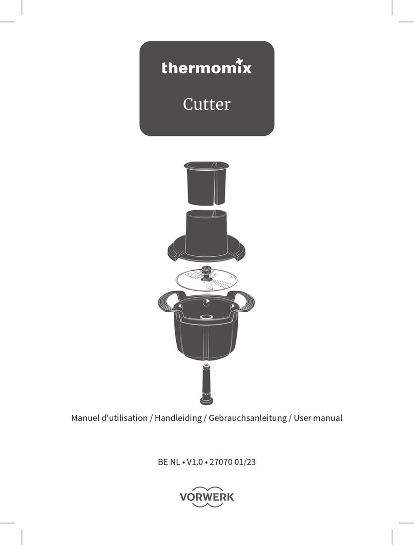 Vorwerk Thermomix User manual