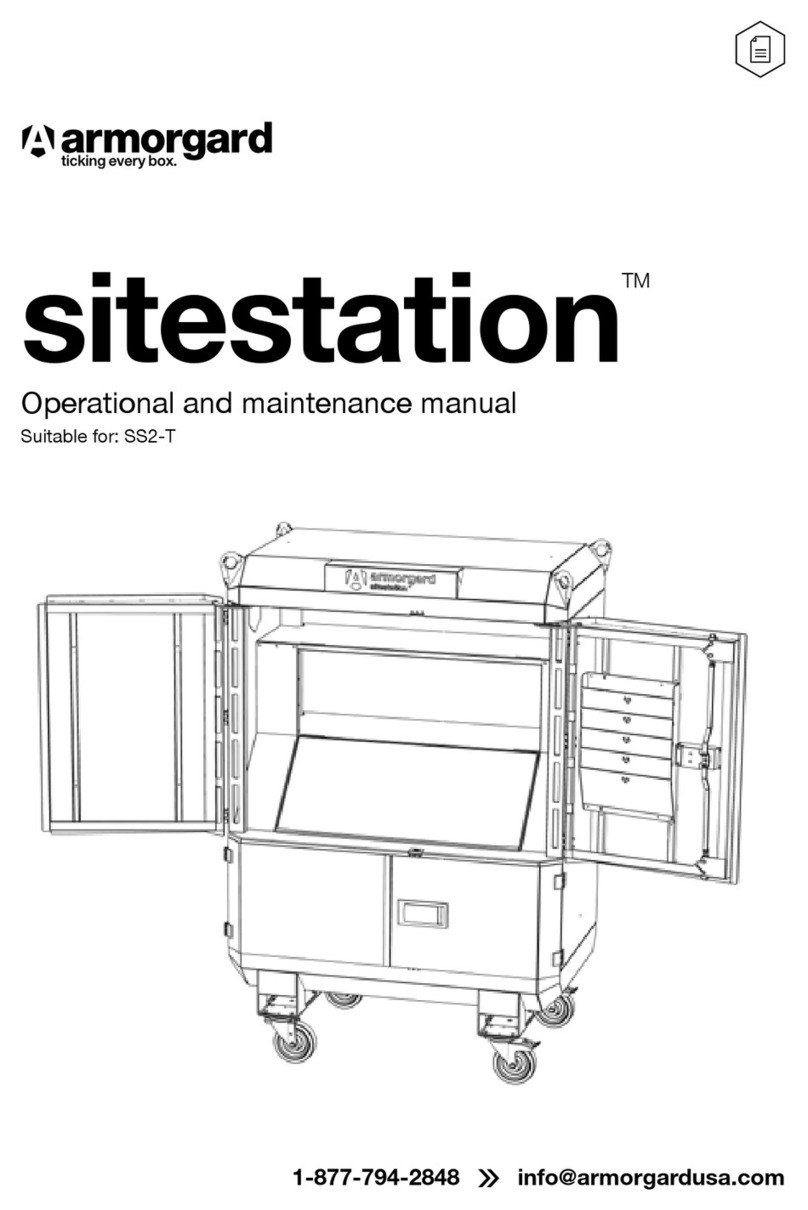 Armorgard sitestation SS2-T Operational And Maintenance Manual