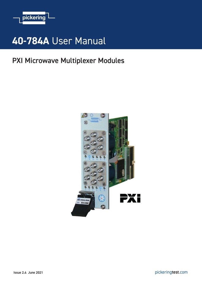 Pickering 40-784A user manual