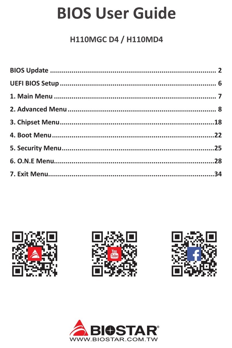 Biostar H110MD4 User manual