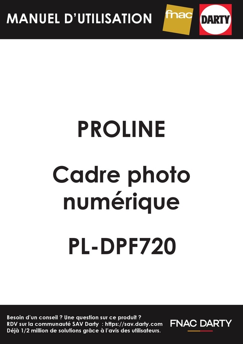 Proline PL-DPF720 User manual