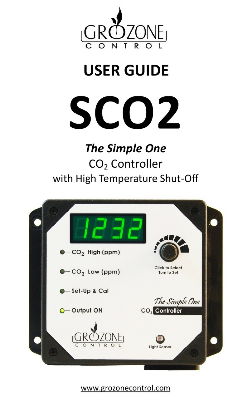 Grozone Control SCO2 User manual Grozone Control SCO2 User manual