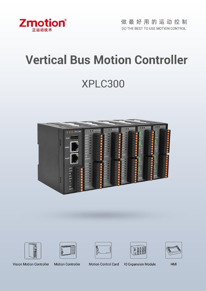 Zmotion XPLC300 User manual Zmotion XPLC300 User manual