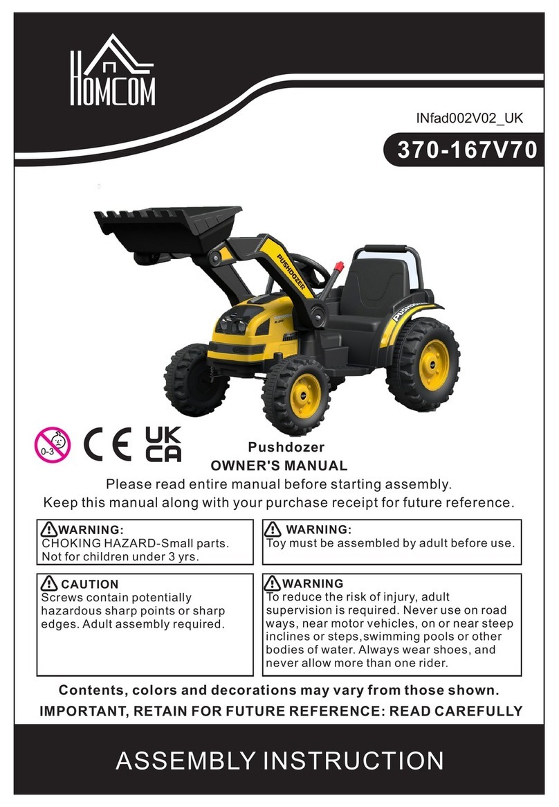 HOMCOM 370-167V70 owner's manual