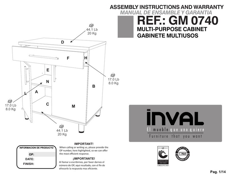 Inval GM 0740 User manual