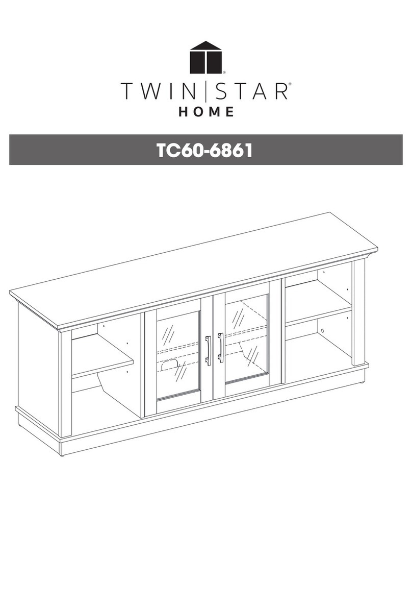 Twin Star Home TC60-6861 Assembly instructions