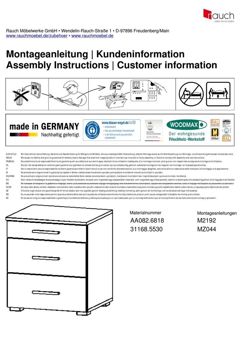 Rauch M2192 User manual