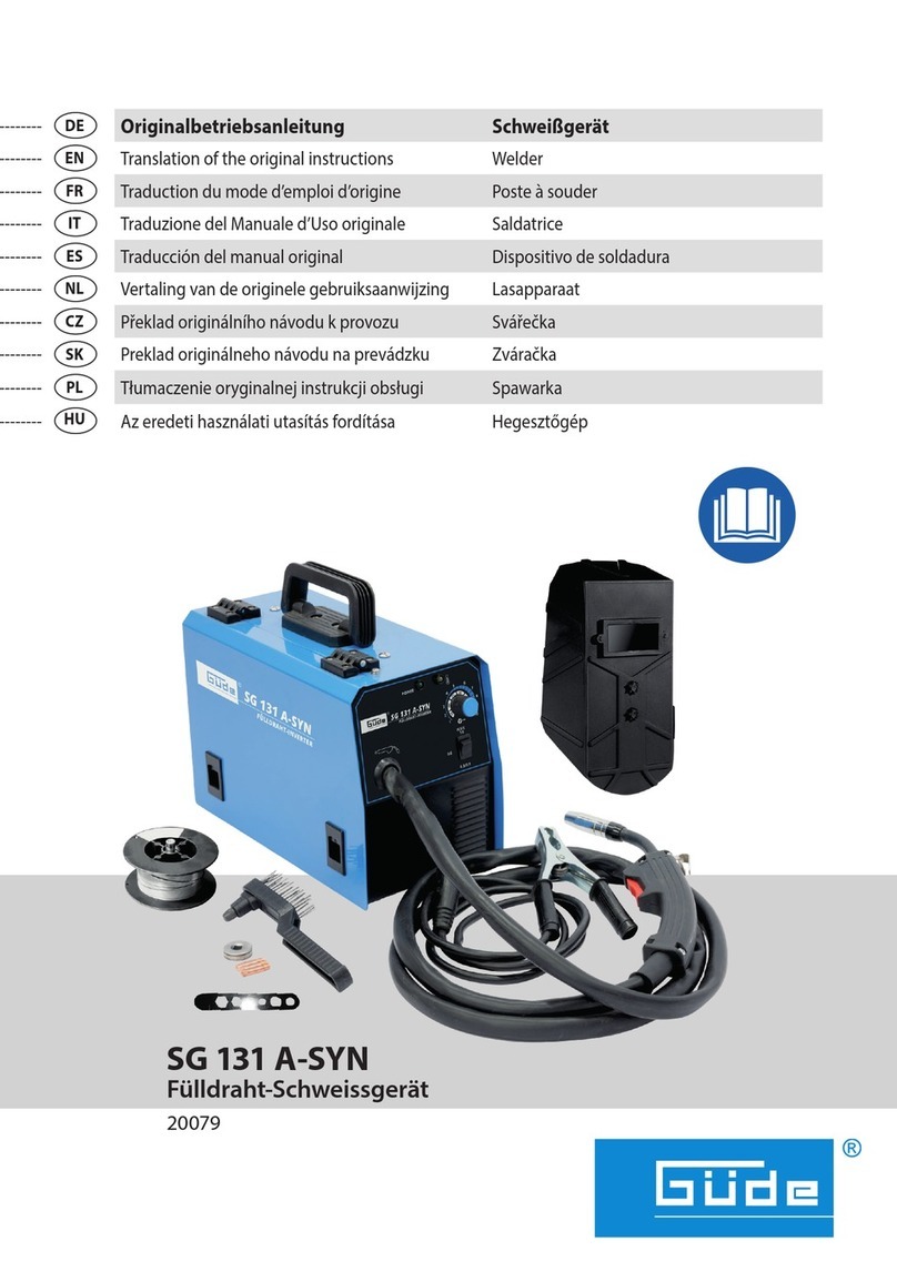 GÜDE SG 131 A-SYN Translation of the original instructions