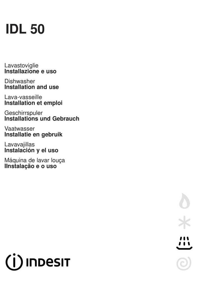 Indesit IDL 50 Installation and use manual