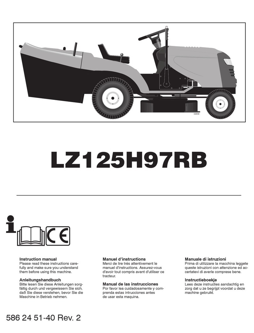 Husqvarna LZ125H97RB instruction manual