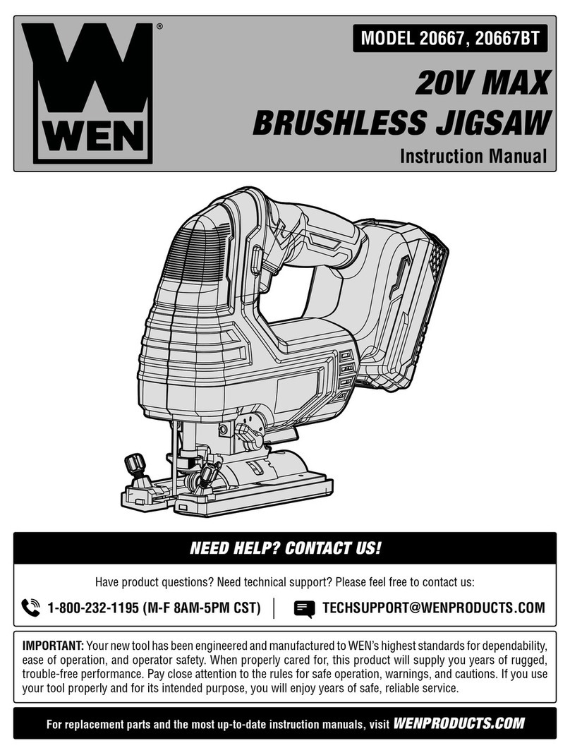 Wen 20667BT User manual