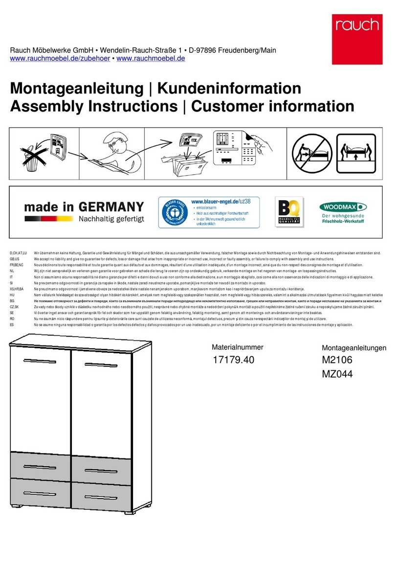 Rauch M2106 User manual