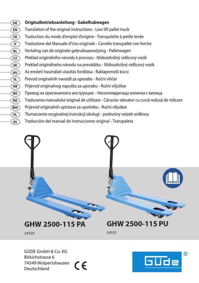 Gude GHW 2500-115 PU User manual