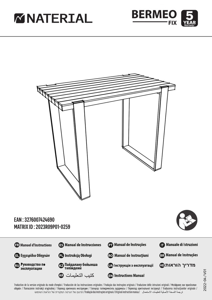 Naterial BERMEO 3276007424690 instruction manual