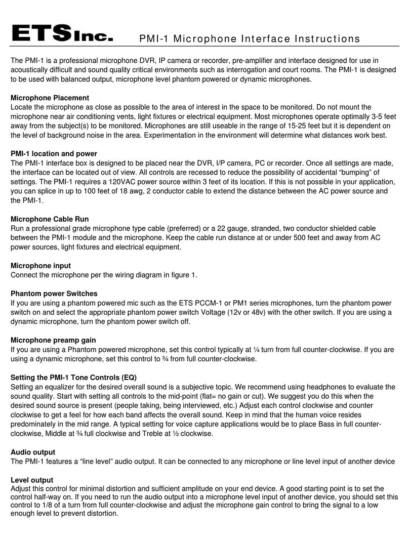 ETS PMI-1 instructions