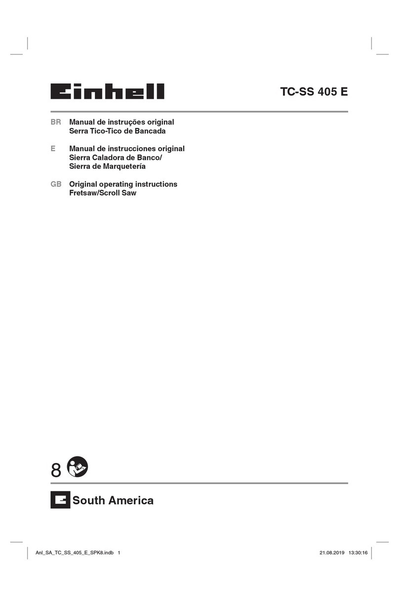 EINHELL TC-SS 405 E User manual