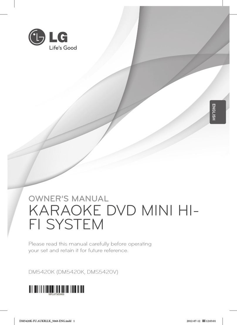 LG DMS5420V User manual