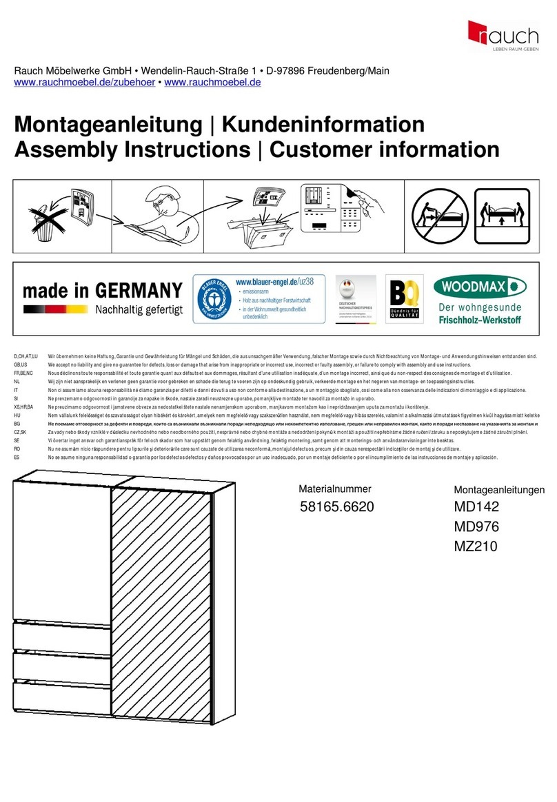 Rauch MD976 Assembly instructions Rauch MD976 Assembly instructions