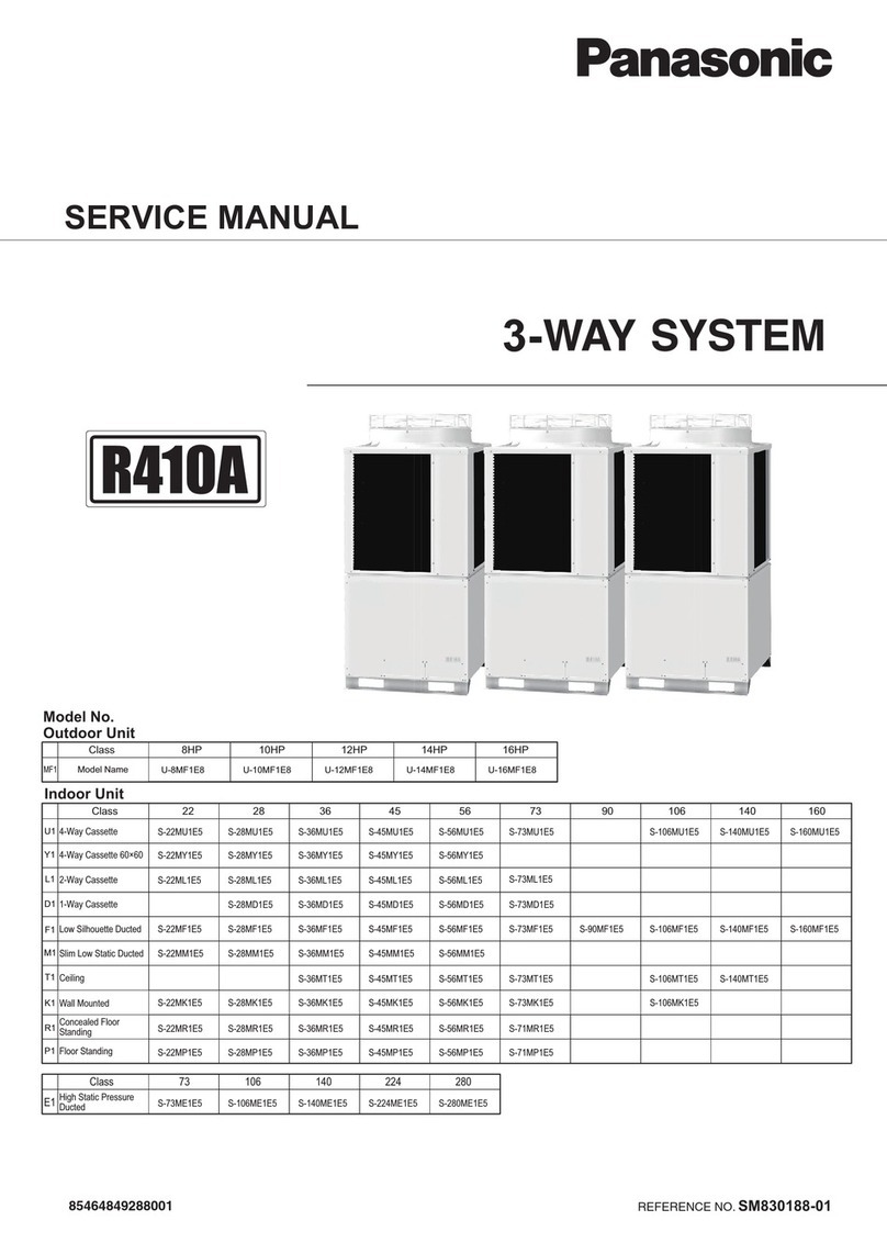 Panasonic U-10MF1E8 User manual