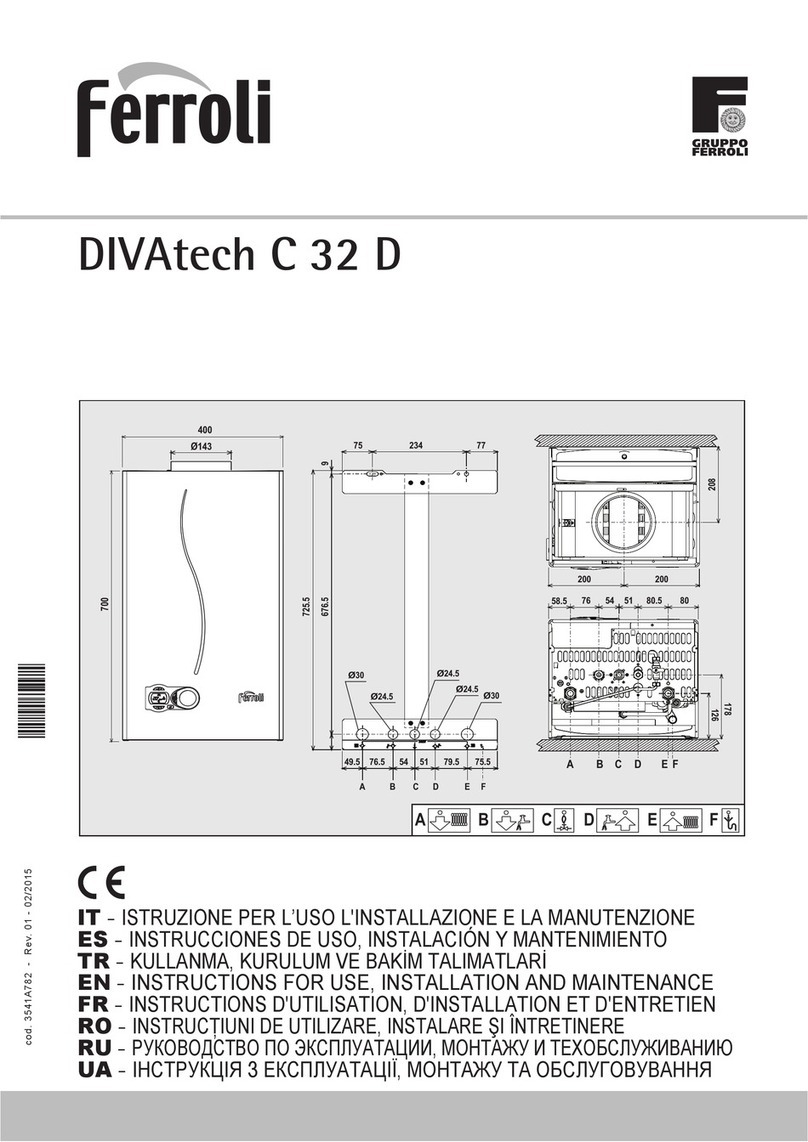 Ferroli DIVAtech C 32 D Instruction Manual