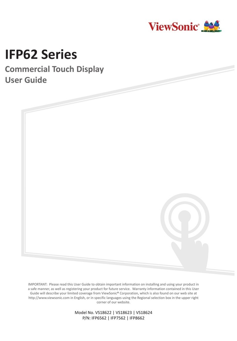 ViewSonic IFP8662 User manual