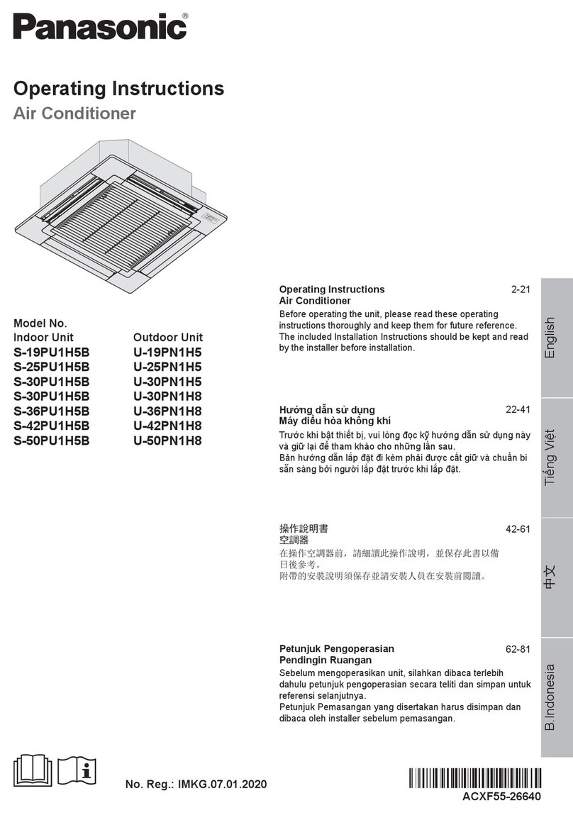 Panasonic S-19PU1H5B User manual