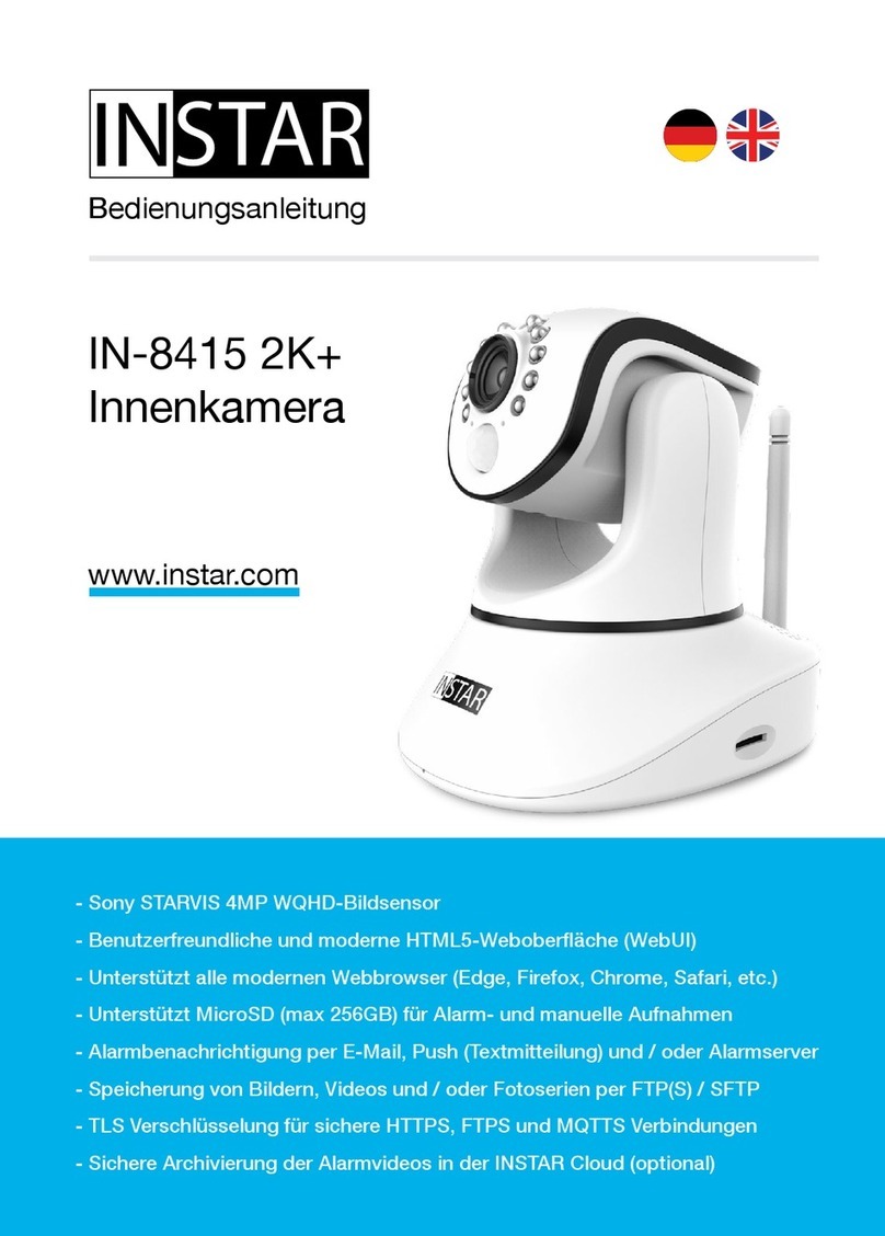 Instar IN-8415 2K+ User manual Instar IN-8415 2K+ User manual