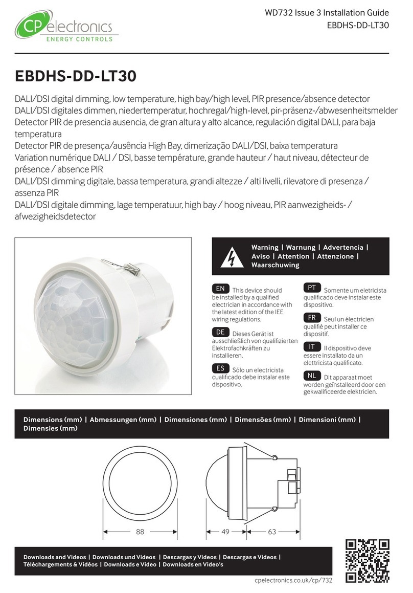 C.P. Electronics EBDHS-DD-LT30 User manual