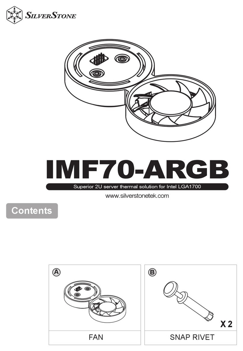 SilverStone IMF70-ARGB User manual
