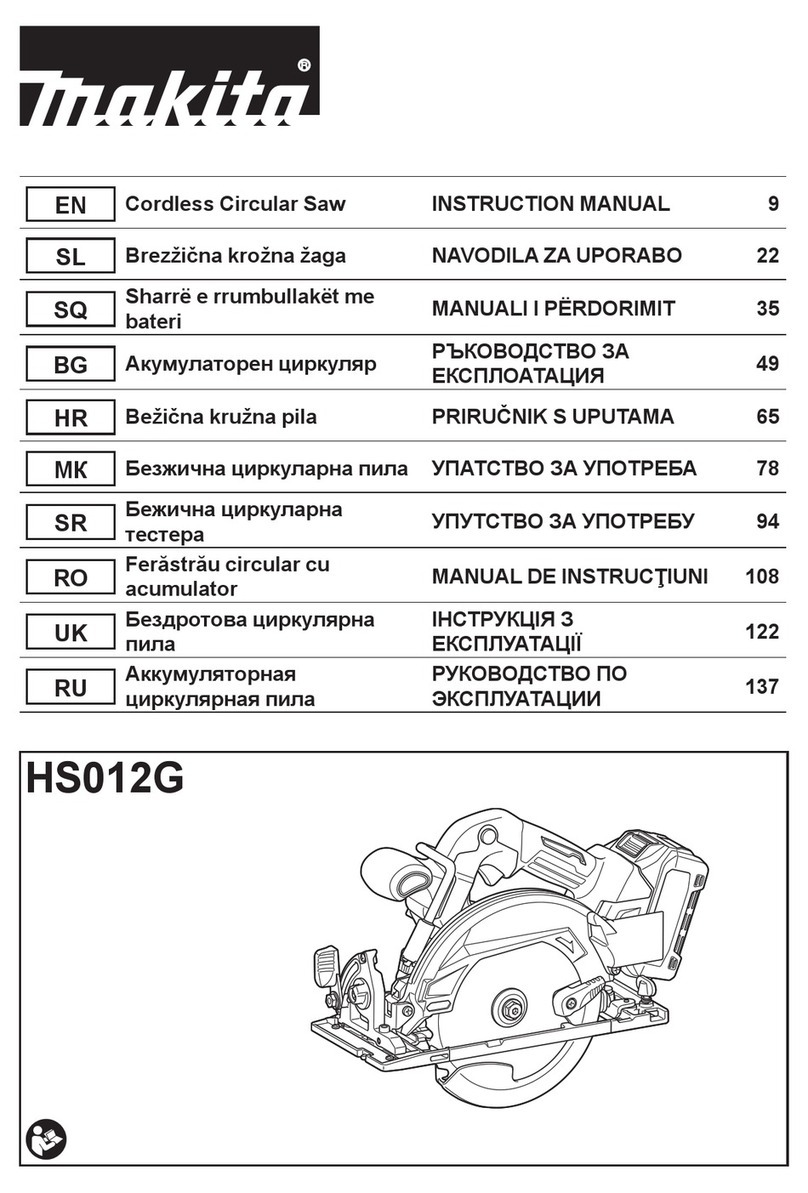 Makita HS012GD201 User manual Makita HS012GD201 User manual