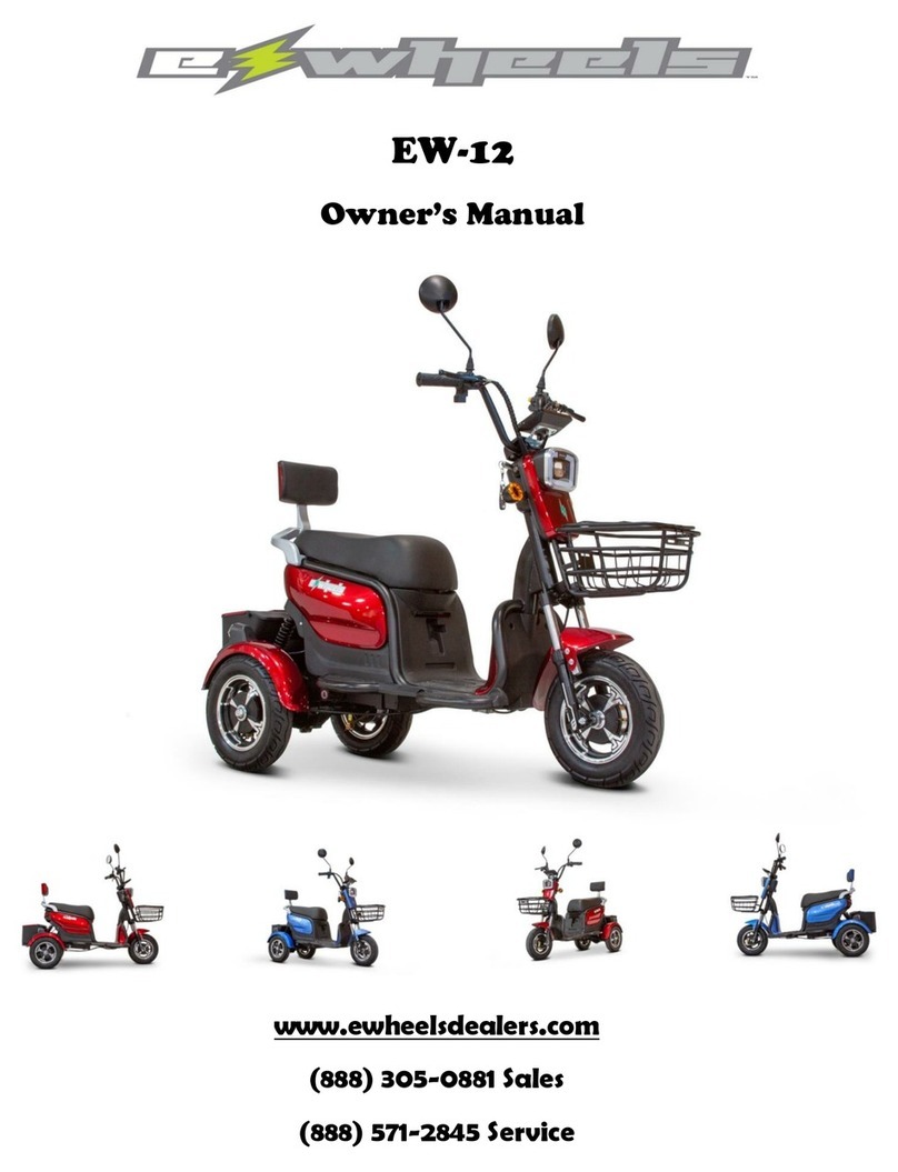 ewheels EW-12 owner's manual