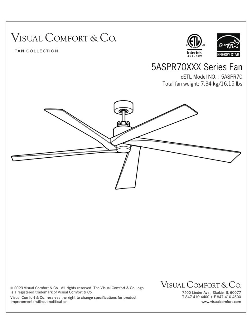 Visual Comfort & Co. 5ASPR70 Series manual