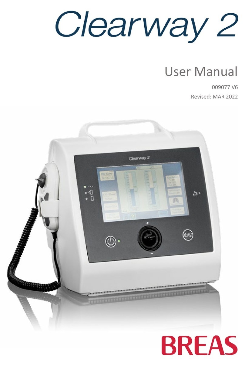 Breas Clearway 2 user manual