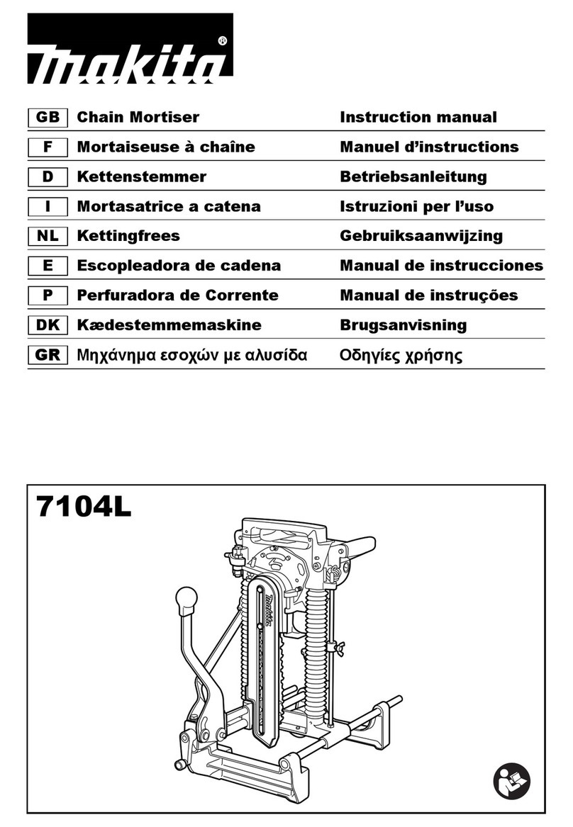 Makita 7104L User manual