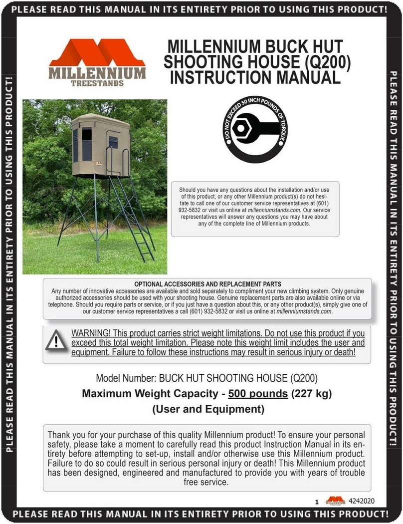 Millennium Q200 instruction manual