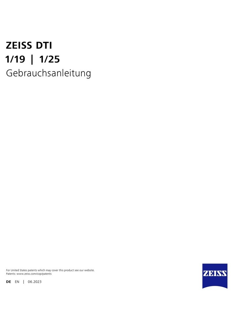 Zeiss DTI 1/19 Instructions for use