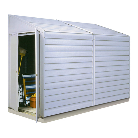 Arrow Storage Products YardSaver YS410-A Series Instructions for use Arrow Storage Products YardSaver YS410-A Series Instructions for use