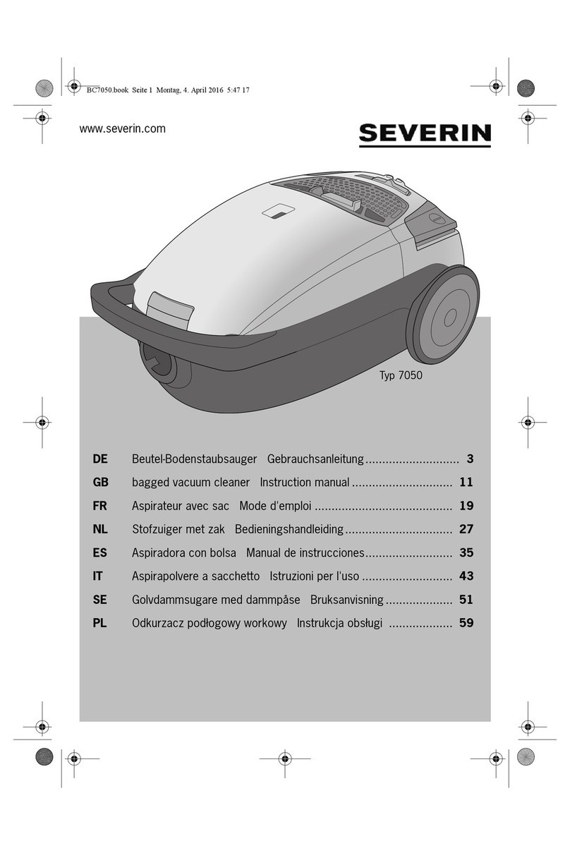 SEVERIN BC 7050 instruction manual