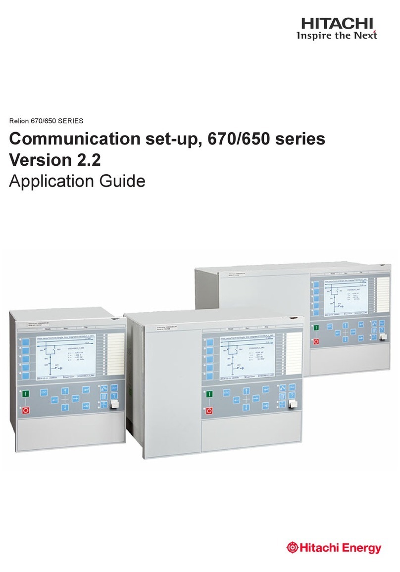 Hitachi Relion 670 Series Application guide Hitachi Relion 670 Series Application guide