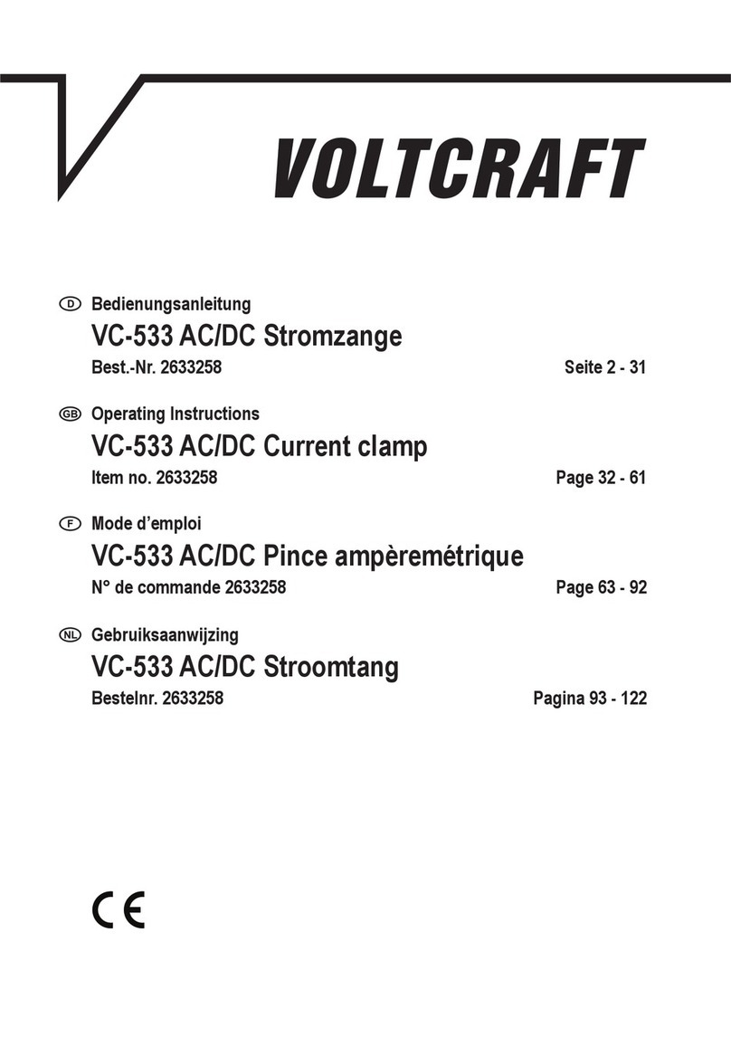 VOLTCRAFT VC-533 AC/DC operating instructions
