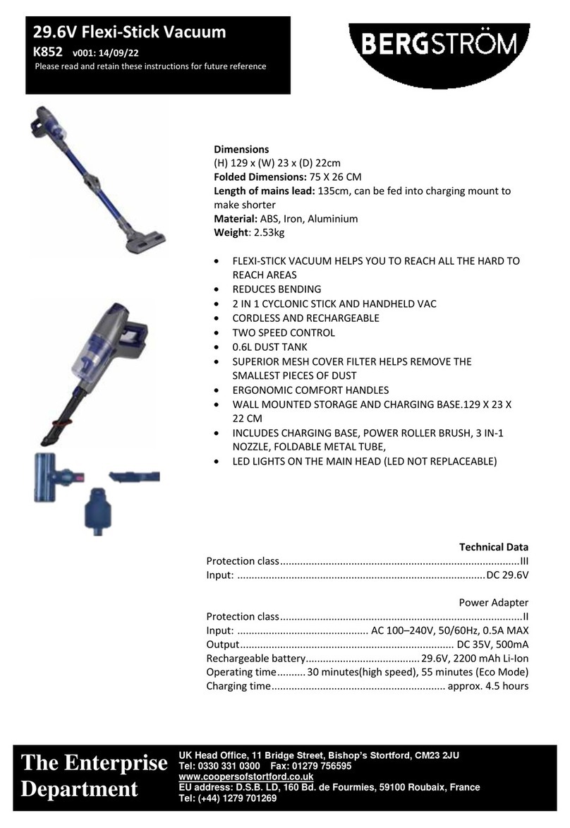 Bergstrom K852 manual