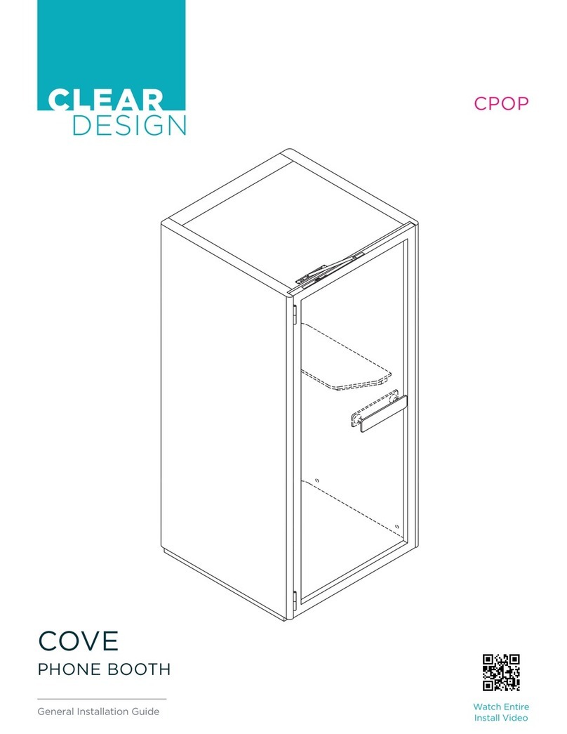 CLEAR DESIGN COVE CPOP User manual