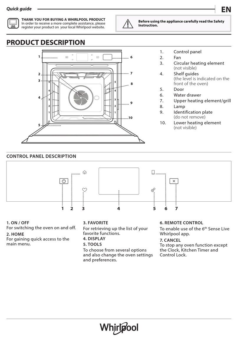 Whirlpool W9 OP2S2HBLAUS quick guide