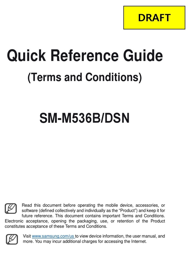 Samsung SM-M536B/DSN User manual